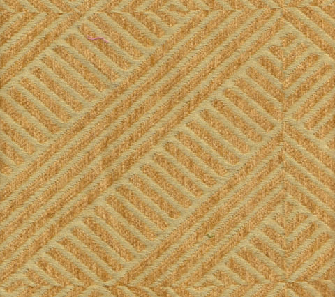 Quadrille Woven Fabric: Parquet - Biscuit (Commercial Quality, Flame Resistant)