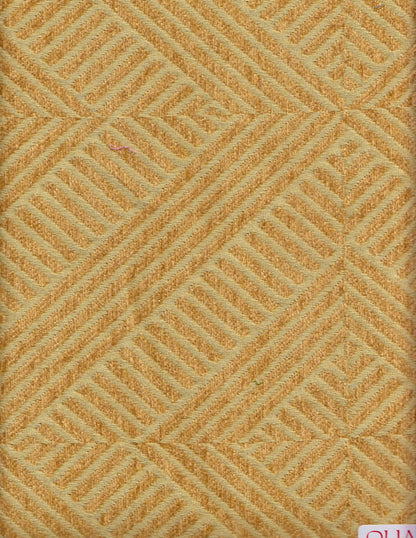 Quadrille Woven Fabric: Parquet - Biscuit (Commercial Quality, Flame Resistant)