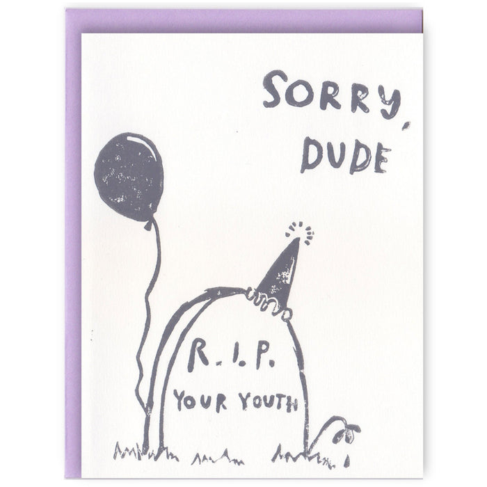 R.I.P. Birthday Card