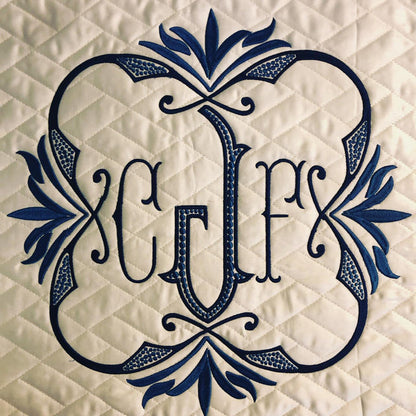 Rococo Font - 3 inch Size