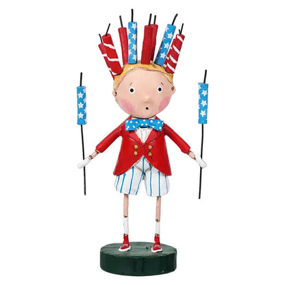 Roman's Candles Figurine by Lori Mitchell