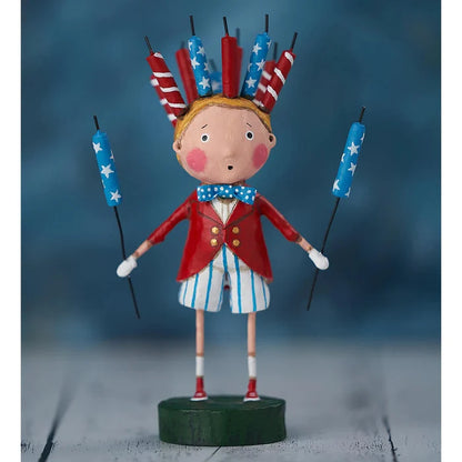 Roman's Candles Figurine by Lori Mitchell
