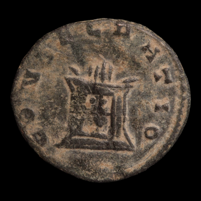Rome, Emperor Claudius Gothicus, Antoninianus, Altar Reverse - 270 CE - Roman Empire