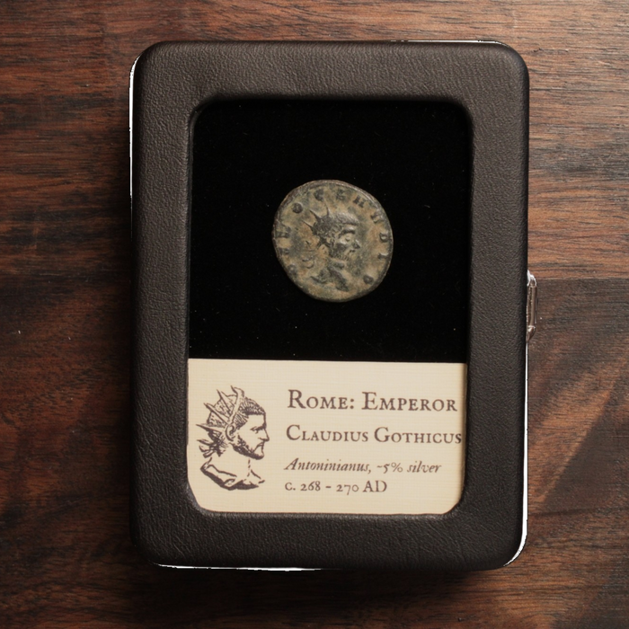 Rome, Emperor Claudius Gothicus, Antoninianus, Altar Reverse - 270 CE - Roman Empire