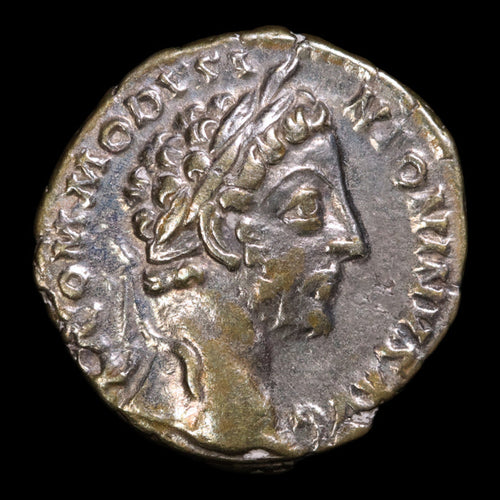 Rome, Emperor Commodus, AR Denarius, Providentia (Deity of Prediction) - 181 CE - Roman Empire