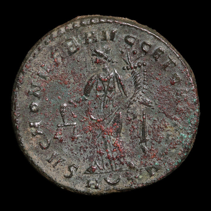 Rome, Emperor Constantius Chlorus, AE Unit, Moneta (Goddess of Money) - 303 to 305 CE - Roman Empire