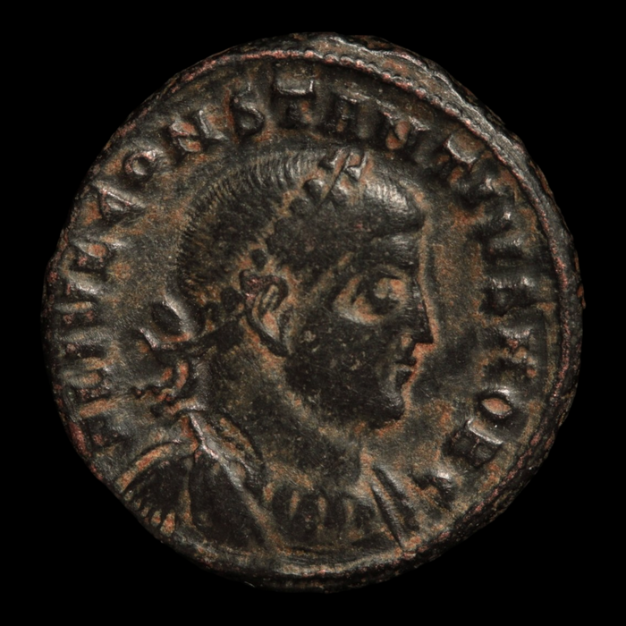 Rome, Emperor Constantius II, "Camp Gate" Reverse - 326 to 328 CE - Roman Empire