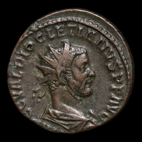Rome, Emperor Diocletian, BI Antoninianus, Felicitas (Divine Productivity) - 285 CE - Roman Empire