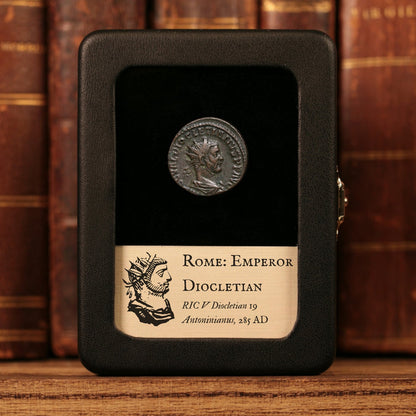 Rome, Emperor Diocletian, BI Antoninianus, Felicitas (Divine Productivity) - 285 CE - Roman Empire