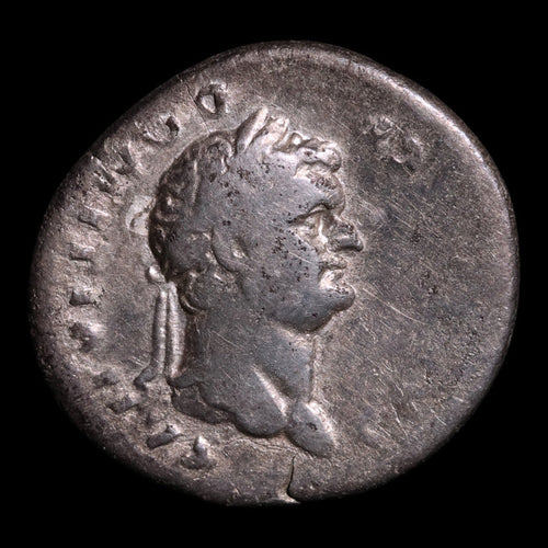 Rome, Emperor Domitian, AR Denarius, Pegasus Reverse - 76 to 77 CE - Roman Empire