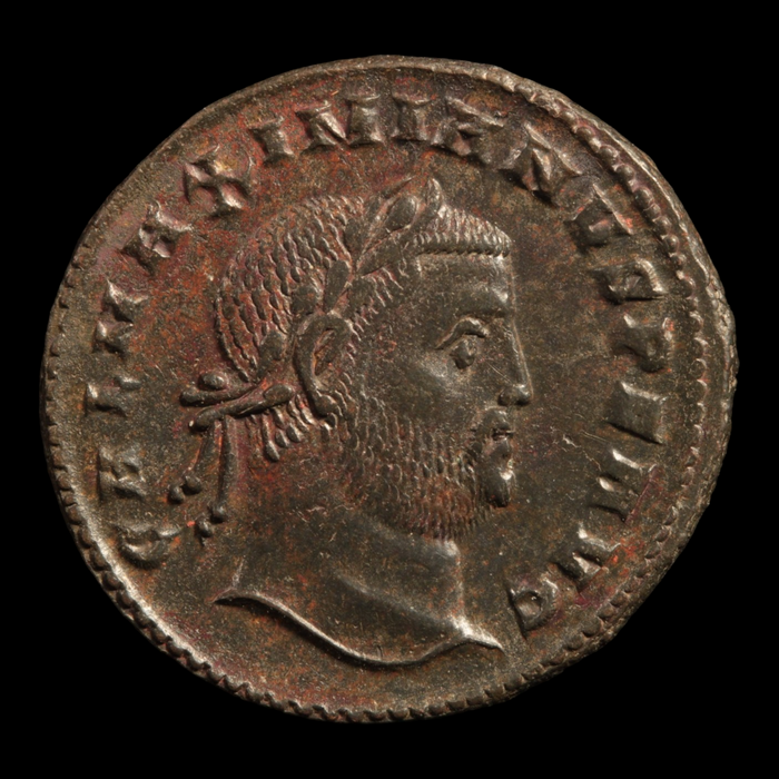 Rome, Emperor Galerius, Large Bronze AE1, Genius Reverse - 308 to 309 CE - Roman Empire