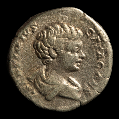 Rome, Emperor Geta (as Caesar), Silver Denarius, Felicitas Reverse - 198 to 200 CE - Roman Empire