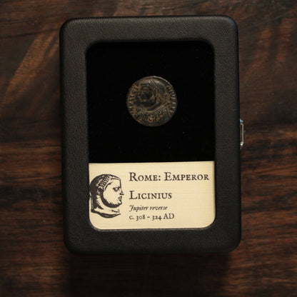 Rome, Emperor Licinius, Jupiter Reverse - 308 to 324 CE - Roman Empire
