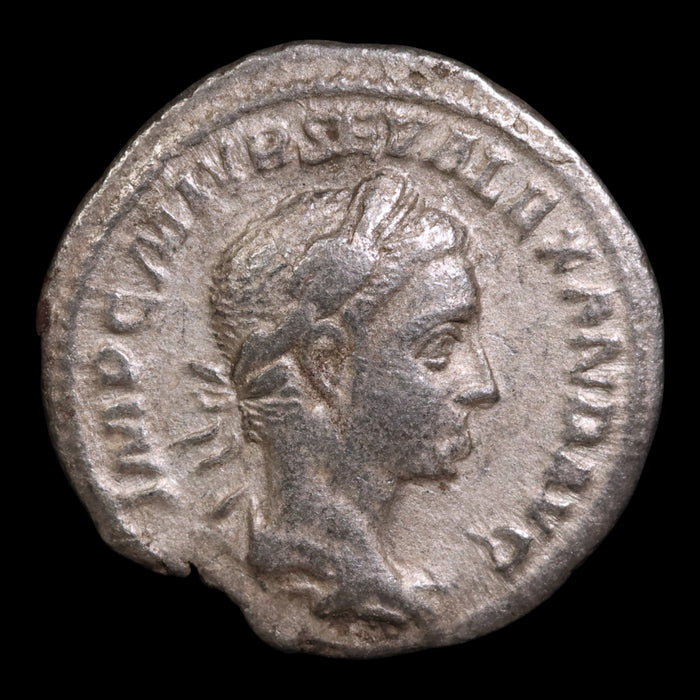 Rome, Emperor Severus Alexander, AR Denarius, Fides (Goddess of Trust) - 222 to 228 CE - Roman Empire