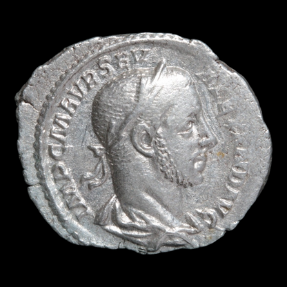 Rome, Emperor Severus Alexander, Denarius, Aequitas Reverse - 227 CE - Roman Empire