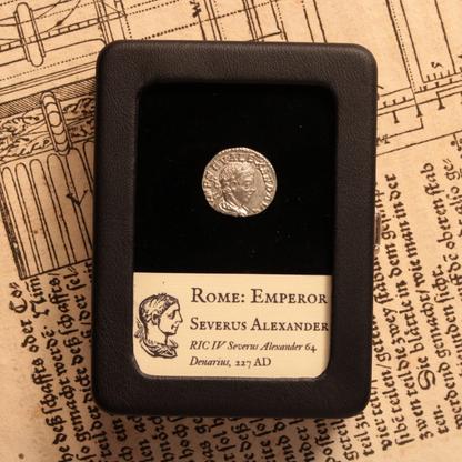 Rome, Emperor Severus Alexander, Denarius, Victory Reverse - 228 to 231 CE - Roman Empire