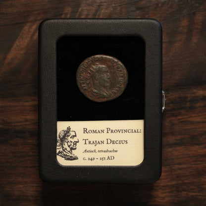 Rome, Emperor Trajan Decius, Provincial Tetradrachm of Antioch - c. 249 to 251 CE - Roman Provinces
