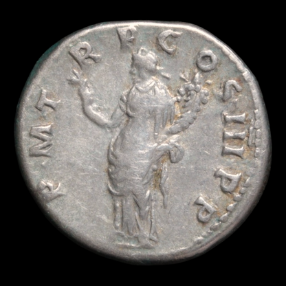 Rome, Emperor Trajan, Silver Denarius - 100 CE - Roman Empire