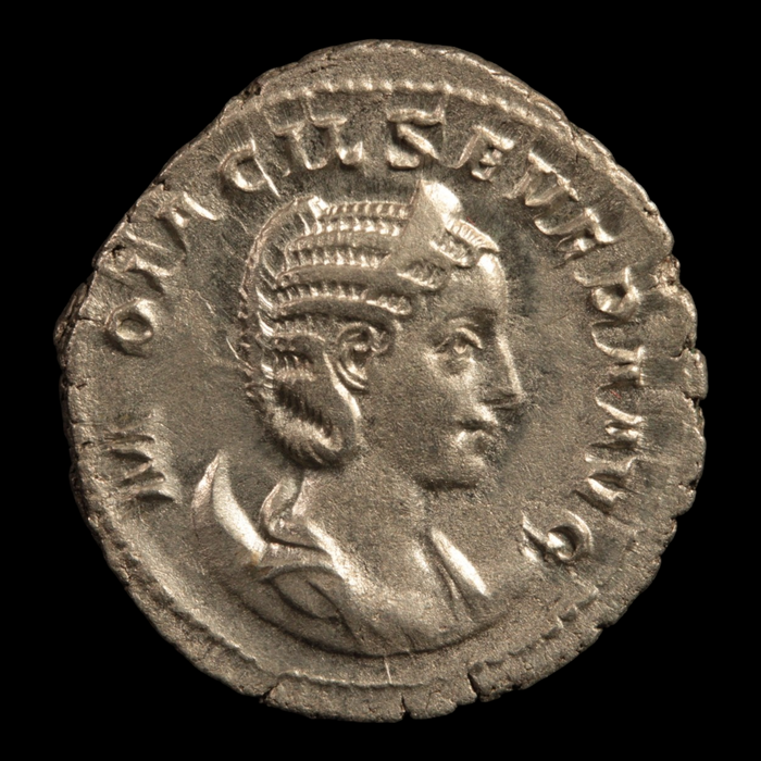 Rome, Empress Otacilla Severa (Rare), Silver Antoninianus, Concordia Reverse - 246 to 248 CE - Roman Empire