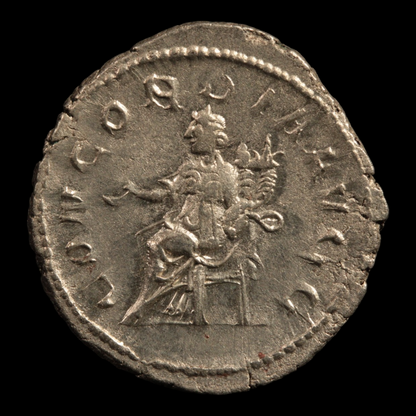 Rome, Empress Otacilla Severa (Rare), Silver Antoninianus, Concordia Reverse - 246 to 248 CE - Roman Empire