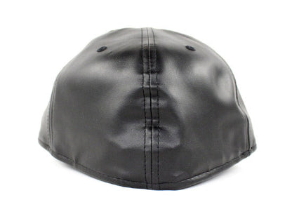 ROOSTER New Era 59Fifty Fitted Hat (Black Vigan Leather Gray Under Brim)