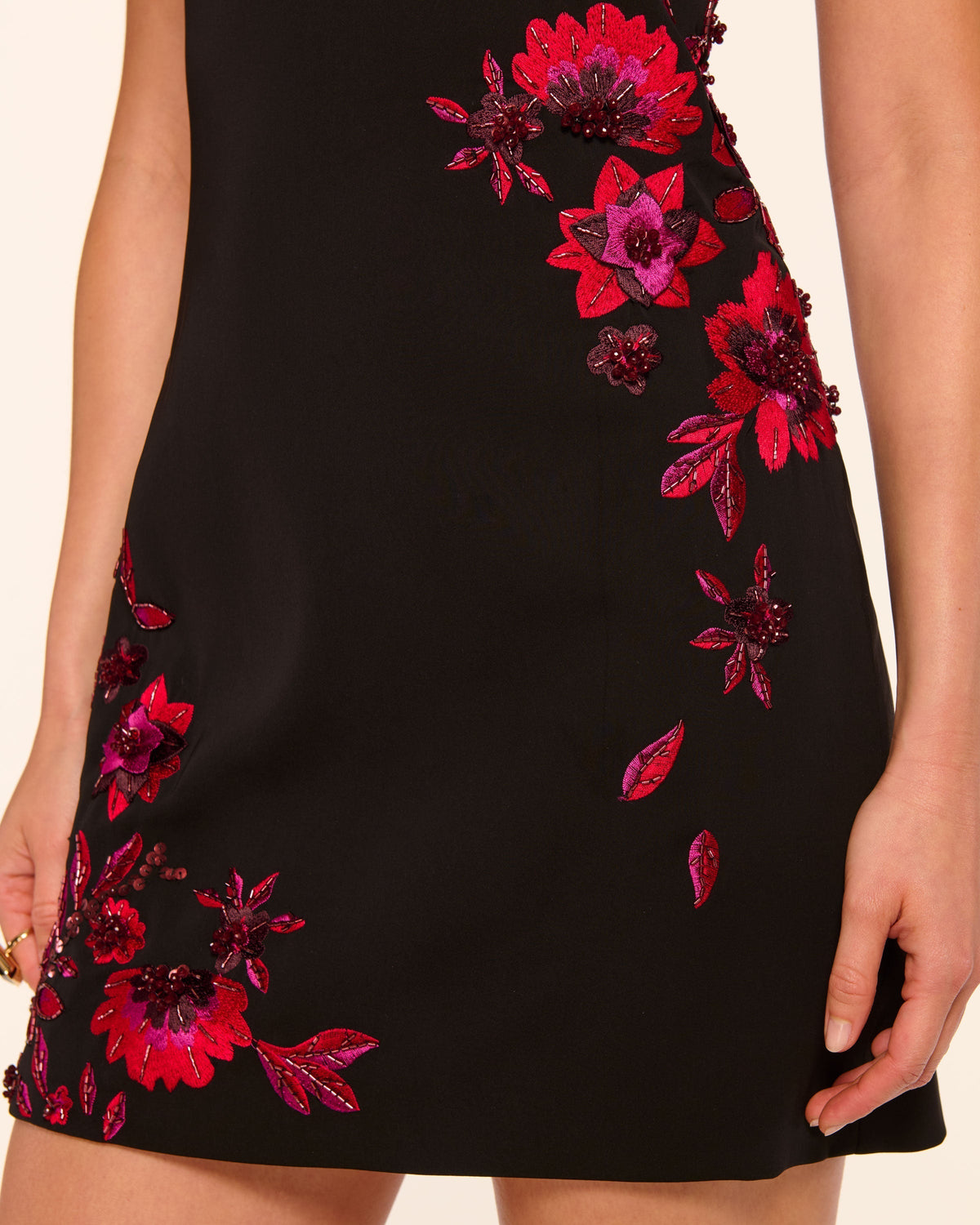 Tina Embellished Sleeveless Mini Dress