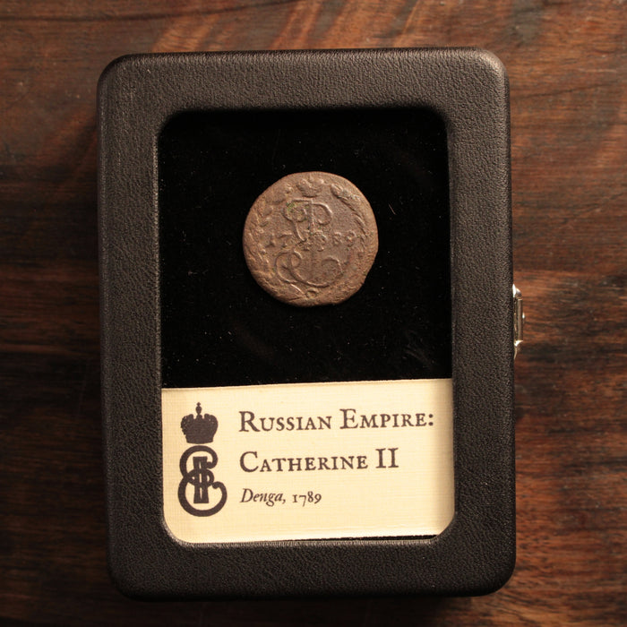 Russia, Catherine the Great, Denga - 1789 - Russian Empire
