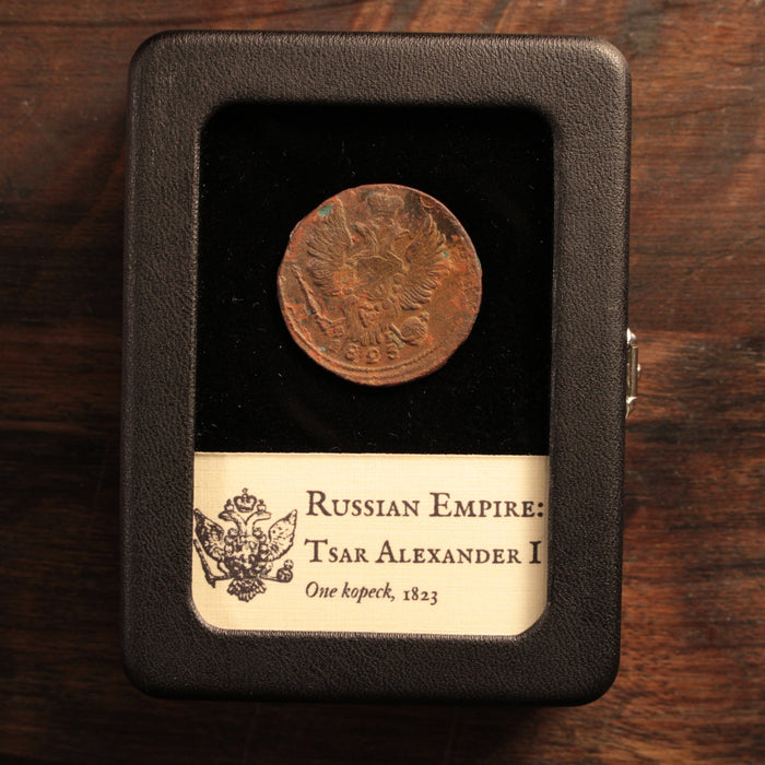 Russia, Tsar Alexander I, 1 Kopeck - 1823 - Russian Empire