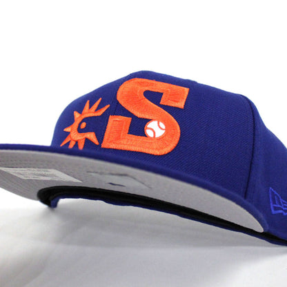 Salinas Spurs New Era 59Fifty Fitted Hat (Team Color Gray Under Brim)
