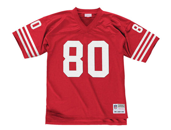 SAN FRANCISCO 49ERS Jerry Rice # 80 Mitchell and Ness Jersey