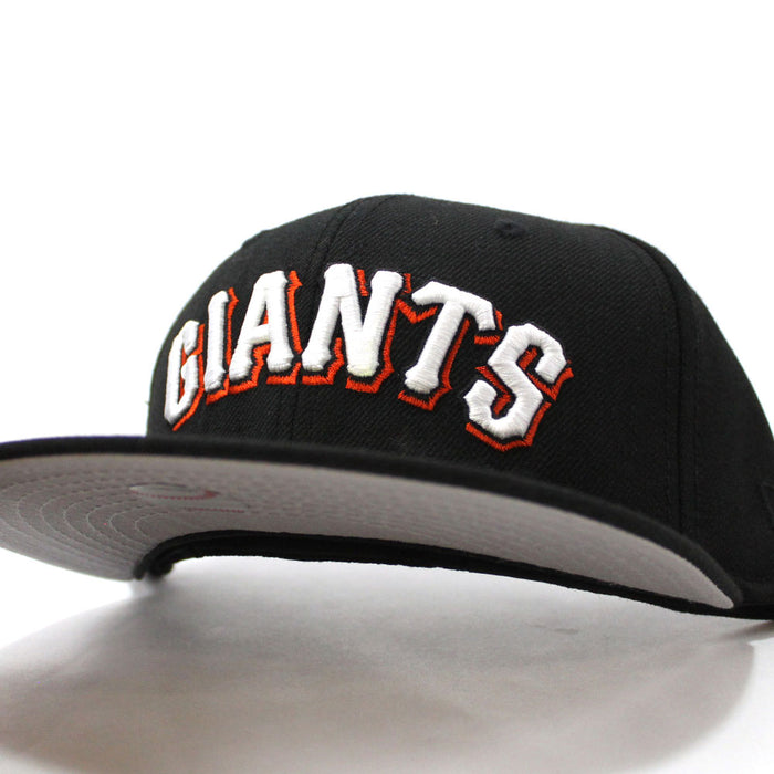 San Francisco Giants New Era 59Fifty Fitted Hat V2 (Black Gray Under Brim)