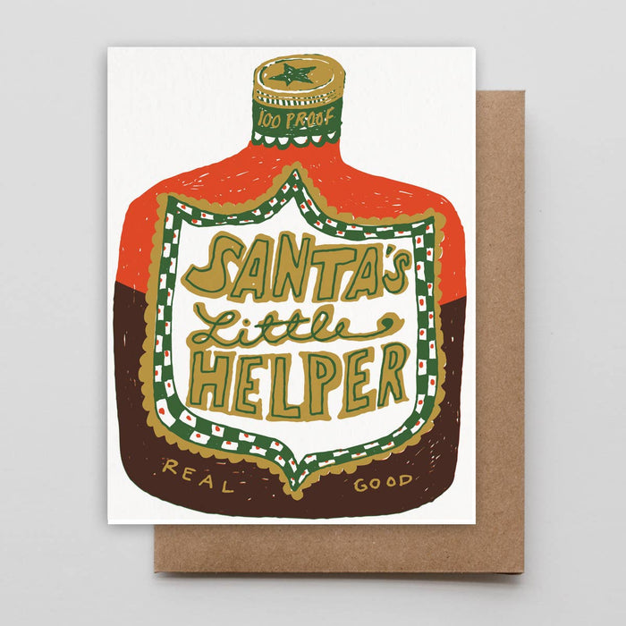 Santa's Little Helper Card