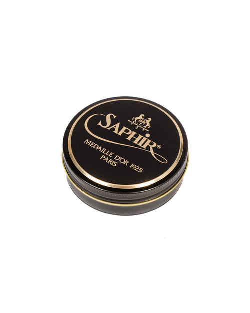 lost & found Saphir Saphir Pate de Luxe Polish #01 Black