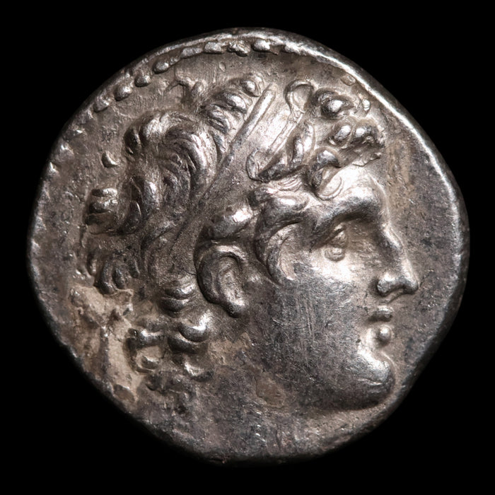 Seleucid Empire, King Alexander I Balas, AR Drachm, Apollo (Major Greek God) - 150 to 145 BCE - Greek World