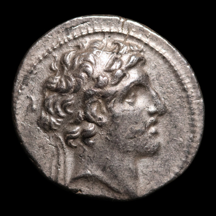Seleucid Empire, King Alexander I Balas, AR Drachm, Apollo (Major Greek God) - 150 to 147 BCE - Greek World