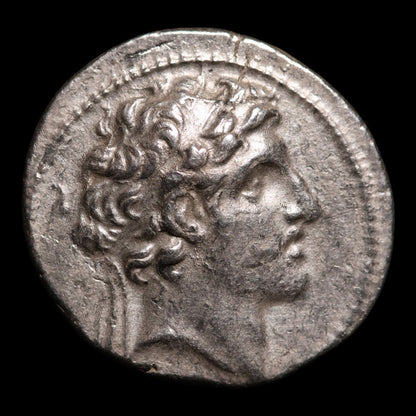 Seleucid Empire, King Alexander I Balas, AR Drachm, Apollo (Major Greek God) - 150 to 147 BCE - Greek World