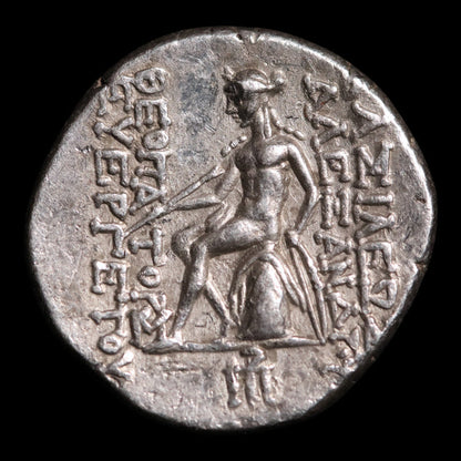 Seleucid Empire, King Alexander I Balas, AR Drachm, Apollo (Major Greek God) - 150 to 145 BCE - Greek World
