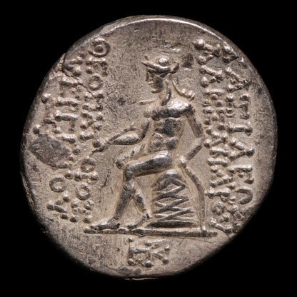 Seleucid Empire, King Alexander I Balas, AR Drachm, Apollo (Major Greek God) - 150 to 147 BCE - Greek World