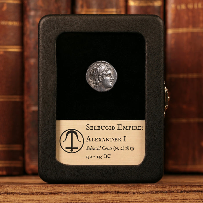 Seleucid Empire, King Alexander I Balas, AR Drachm, Apollo (Major Greek God) - 150 to 145 BCE - Greek World