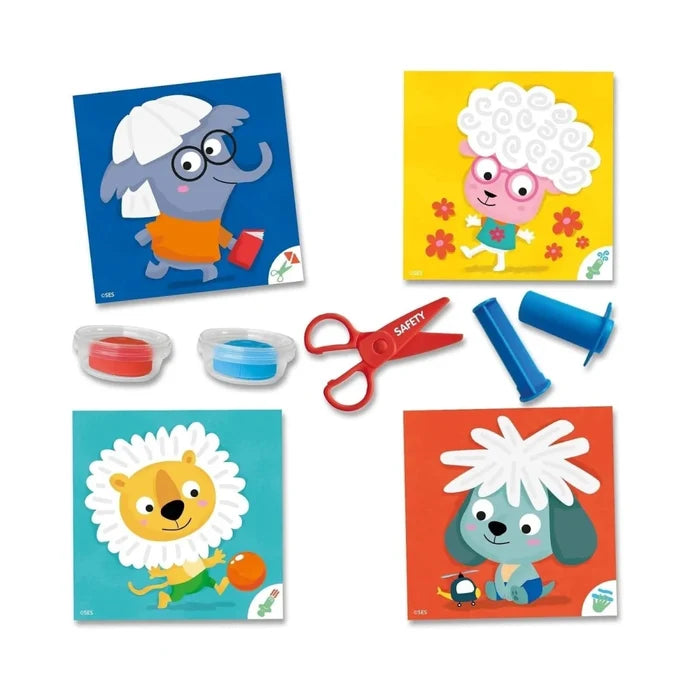 SES Creative My First Dough Hairdresser Set - ebebek