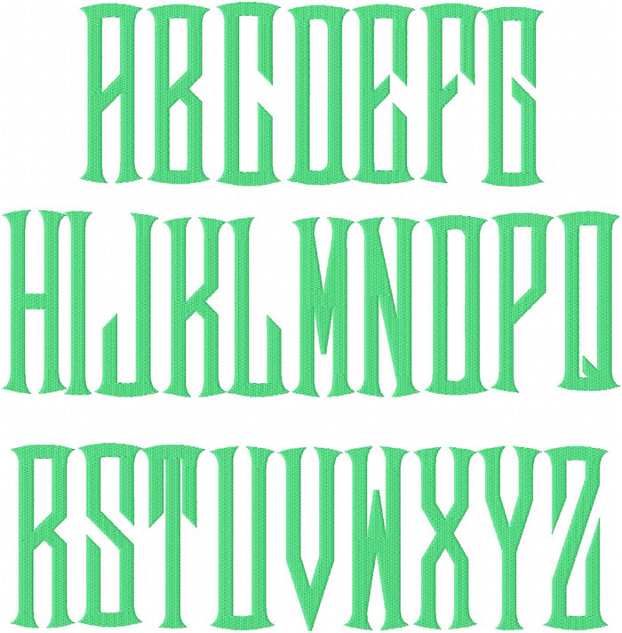 SHURMAN MONOGRAM FONT