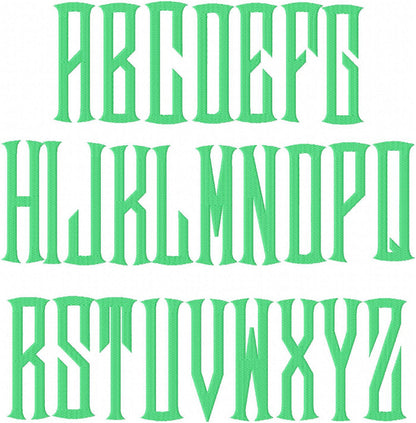 SHURMAN MONOGRAM FONT