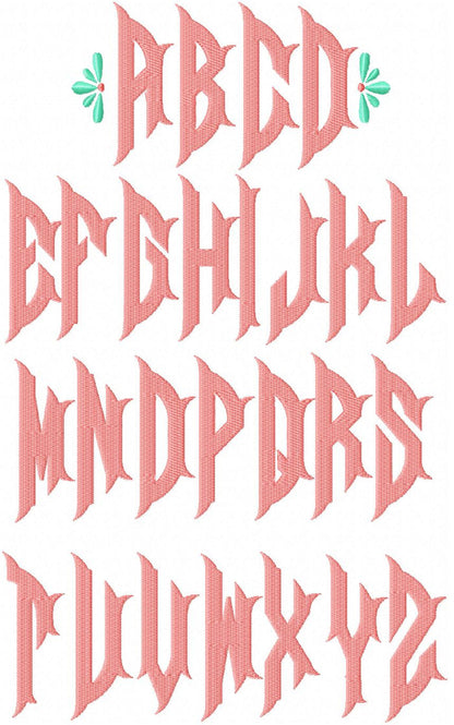 SHURMAN MONOGRAM FONT