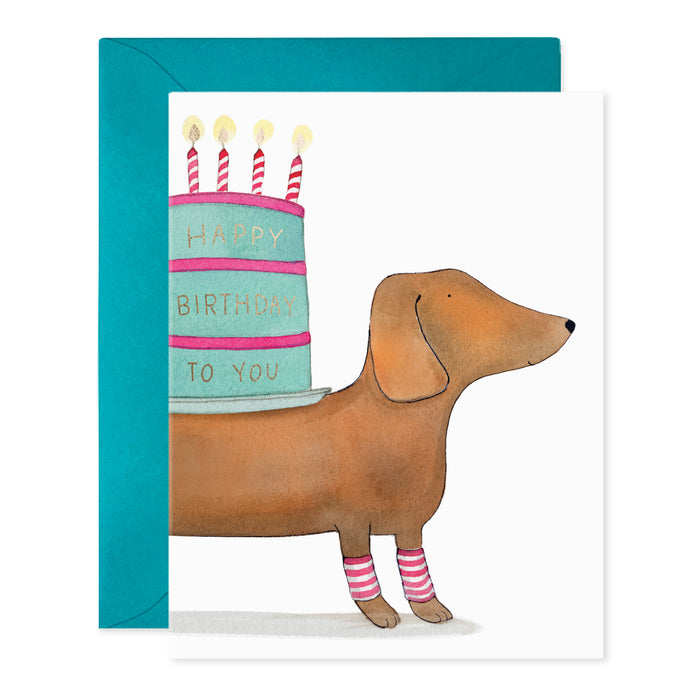 Slinky Dog Birthday Card