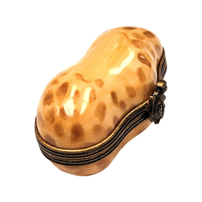 Charming Handcrafted Peanut Limoges Box Porcelain Limoges Vegetable French Trinket Box