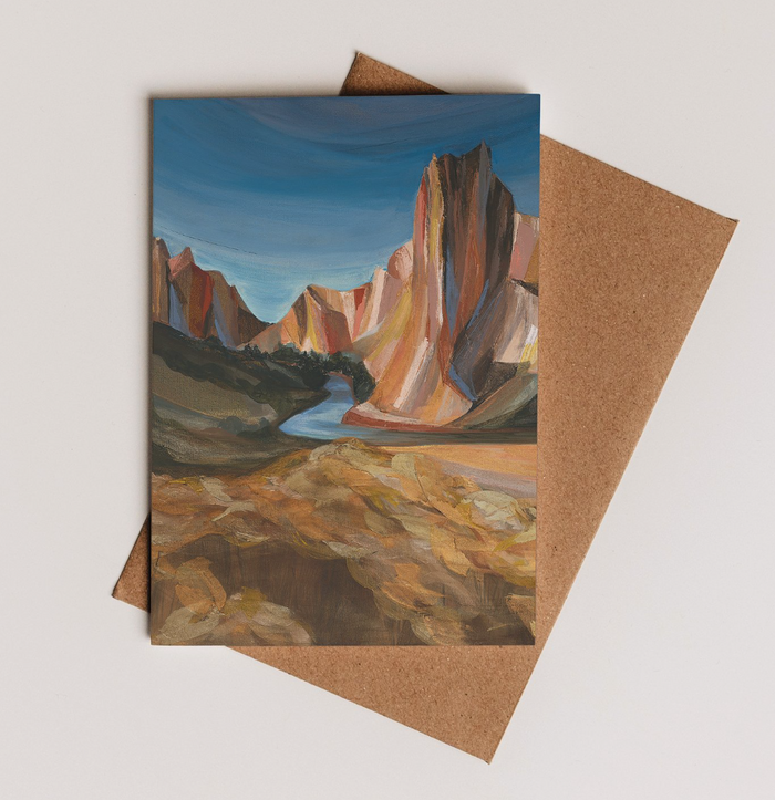 Smith Rock 3 Greeting Card