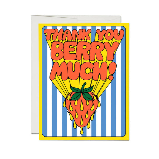 So Many Strawberries Card