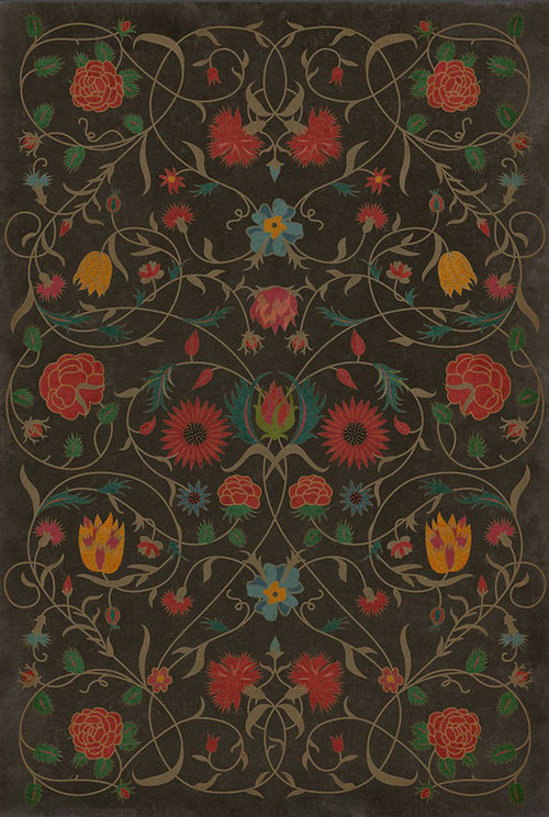 SP-14125 WB - Floral - Susannah 38x56 Vinyl Mat