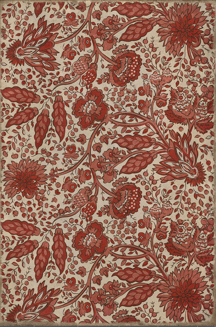 SP-14630 WB - Garden Gate - A Bird Came Down the Walk 20x30 Vinyl Mat