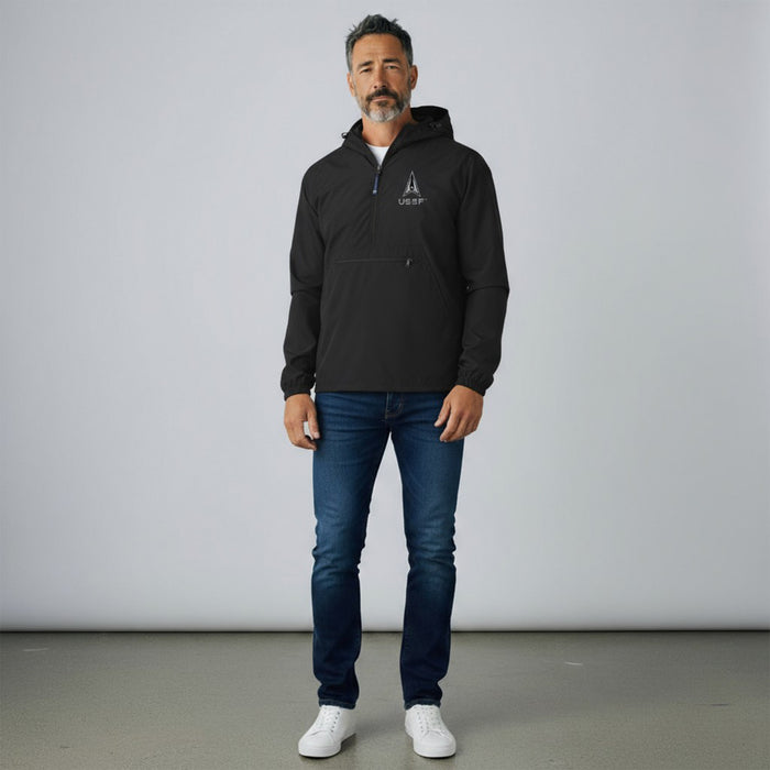 Space Force Delta Pack-N-Go Pullover